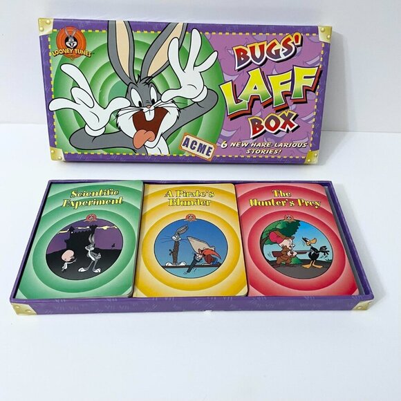 Loony Tunes Books Comics Bugs Elmer Tweety Daffy Laff Box Set Kids Book - Picture 2 of 16